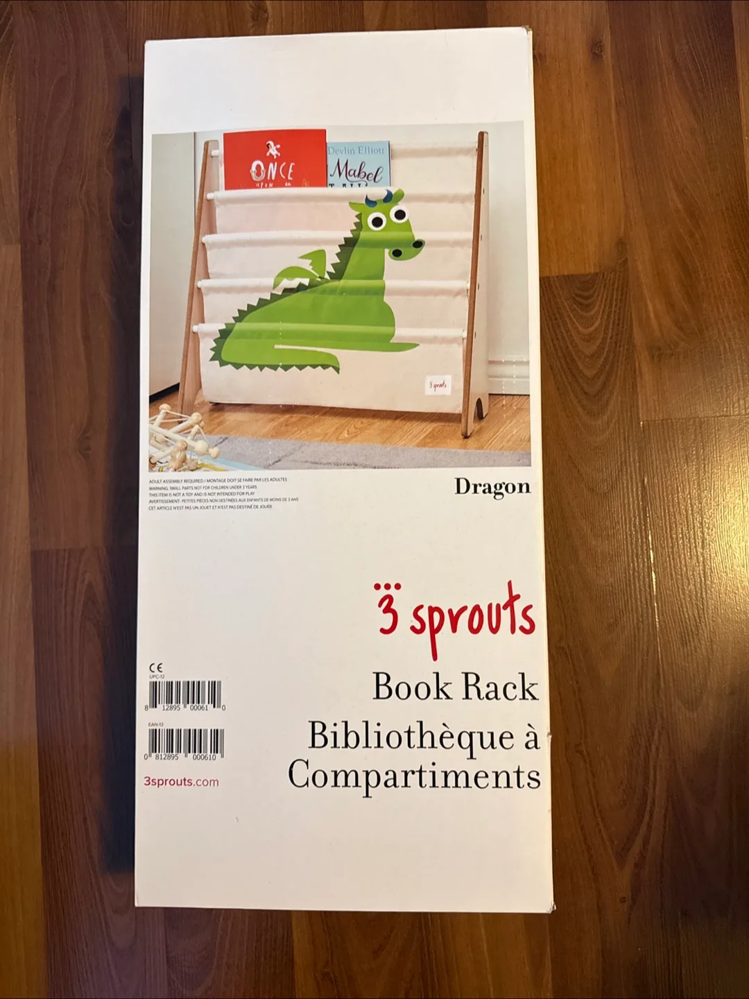3 Sprouts Dragon Book Rack thumbnail