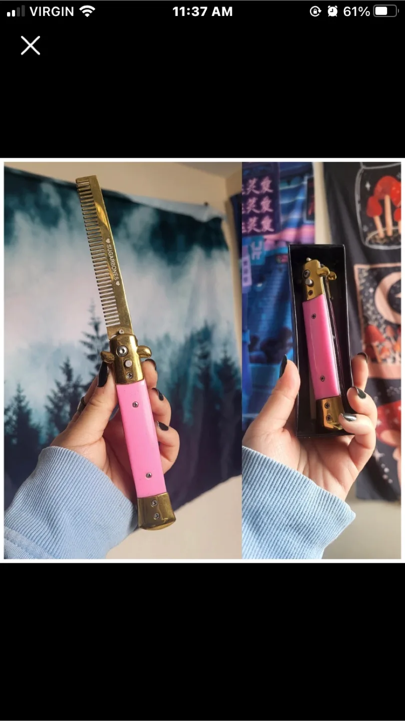 SUGARBONES Switchblade Comb thumbnail