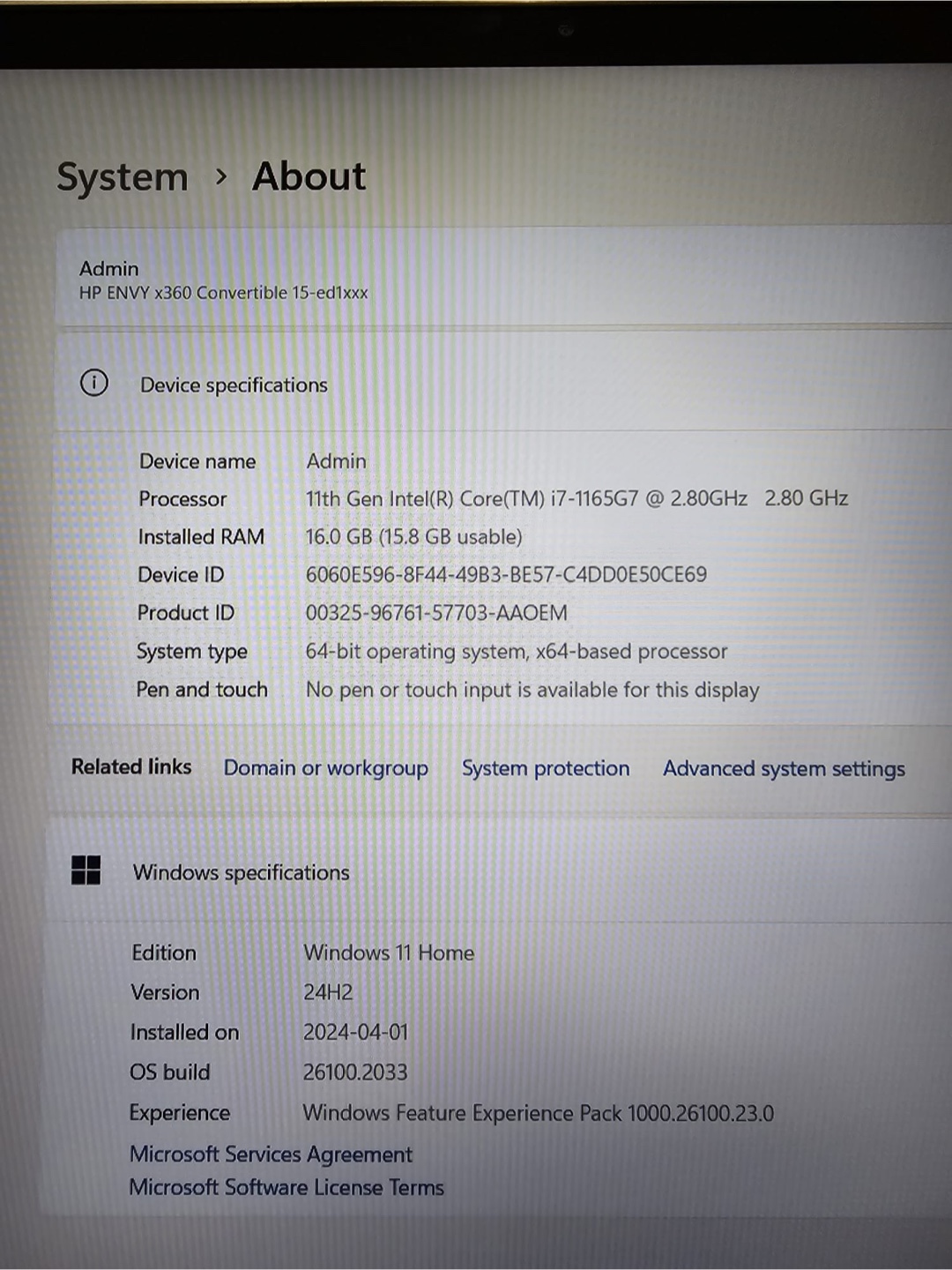 HP Envy x360 Convertible 15-ed1xxx Laptop - photo 5