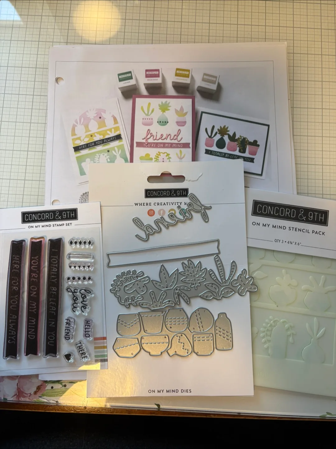 Concord & 9th On My Mind Crafting Set thumbnail