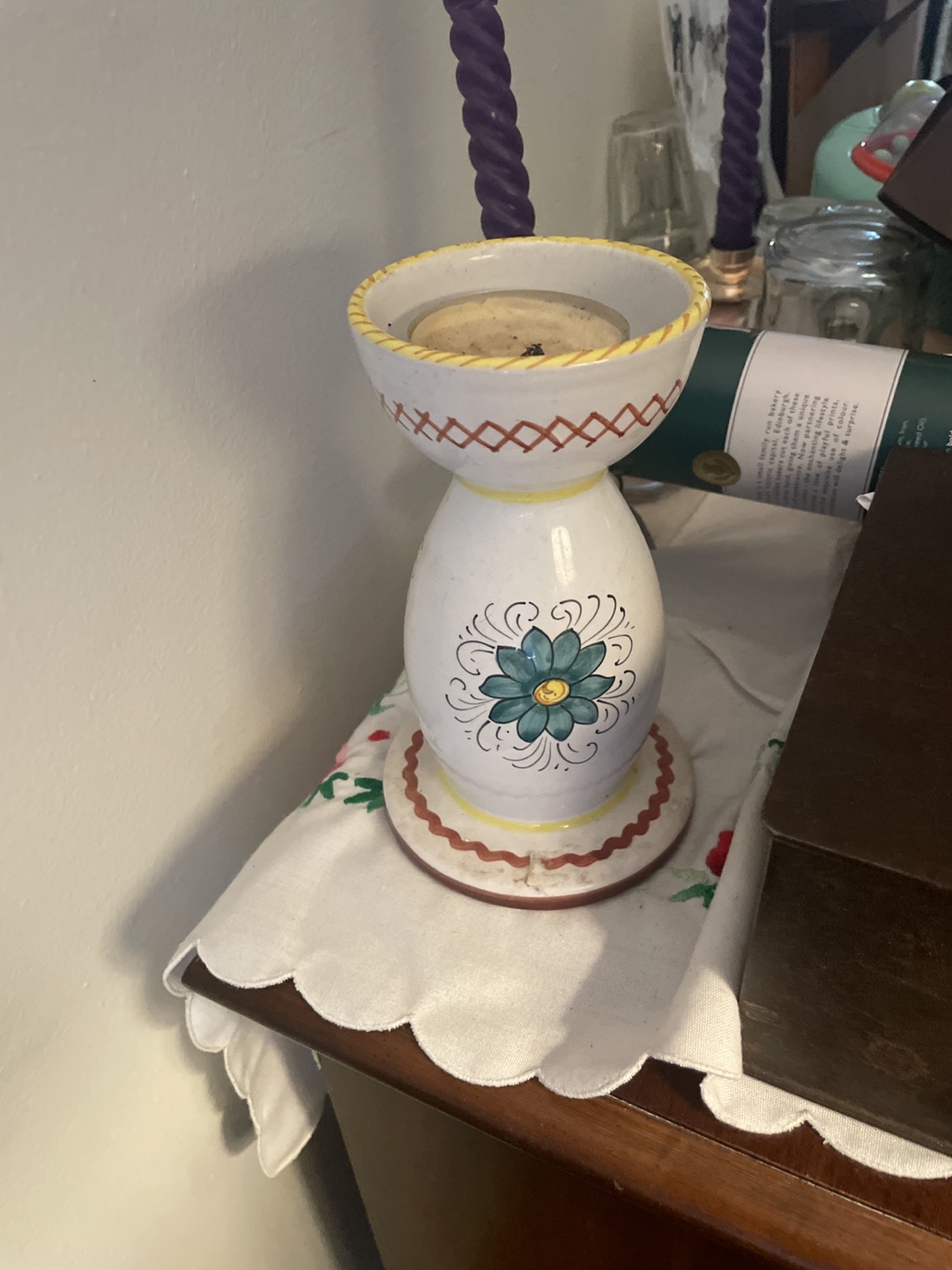 Vintage Made in Italy Candlestick Holder - photo 2