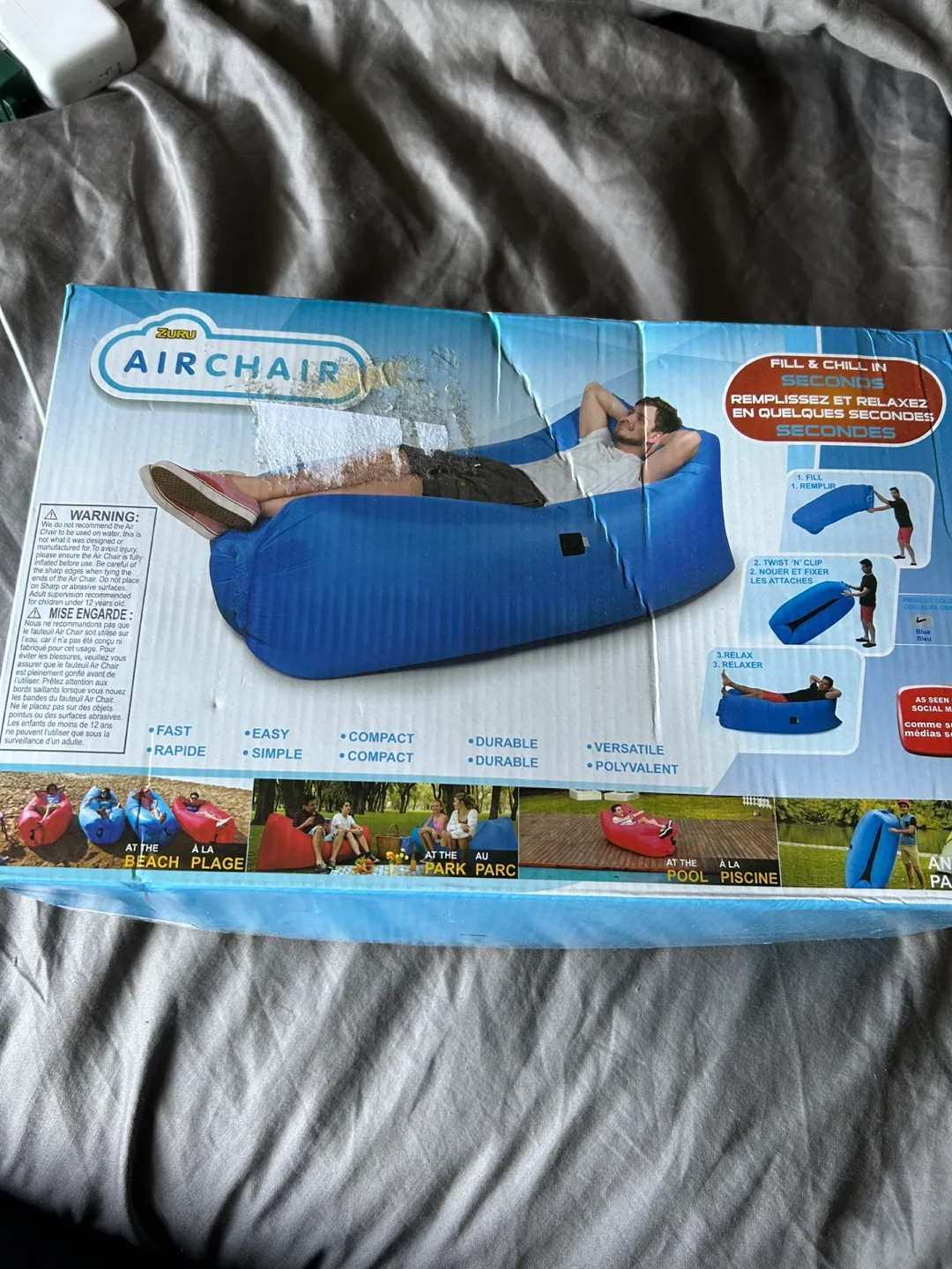 Zuru Air Chair - Inflatable Lounger thumbnail