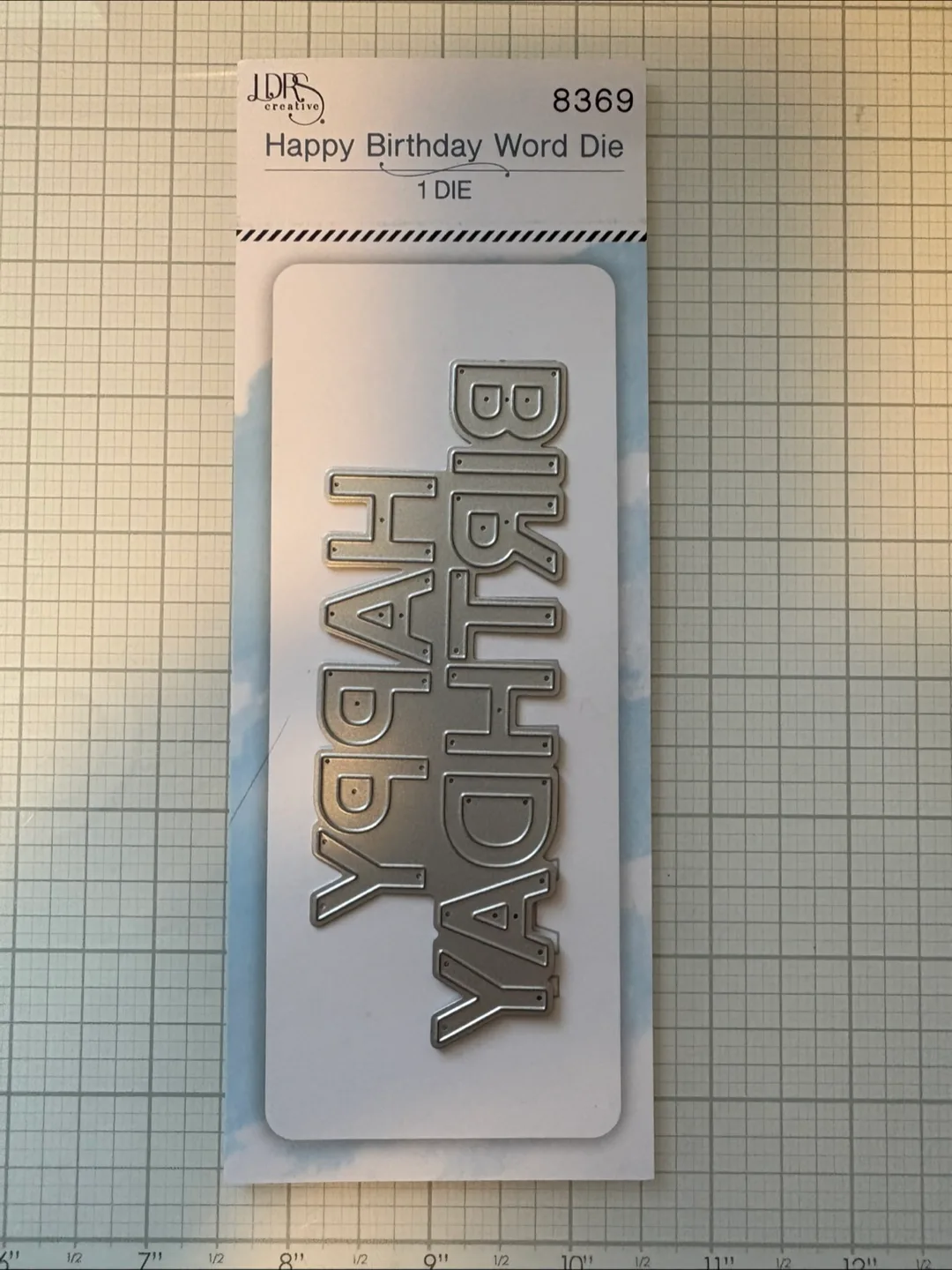 LDR Creative Happy Birthday Word Die thumbnail