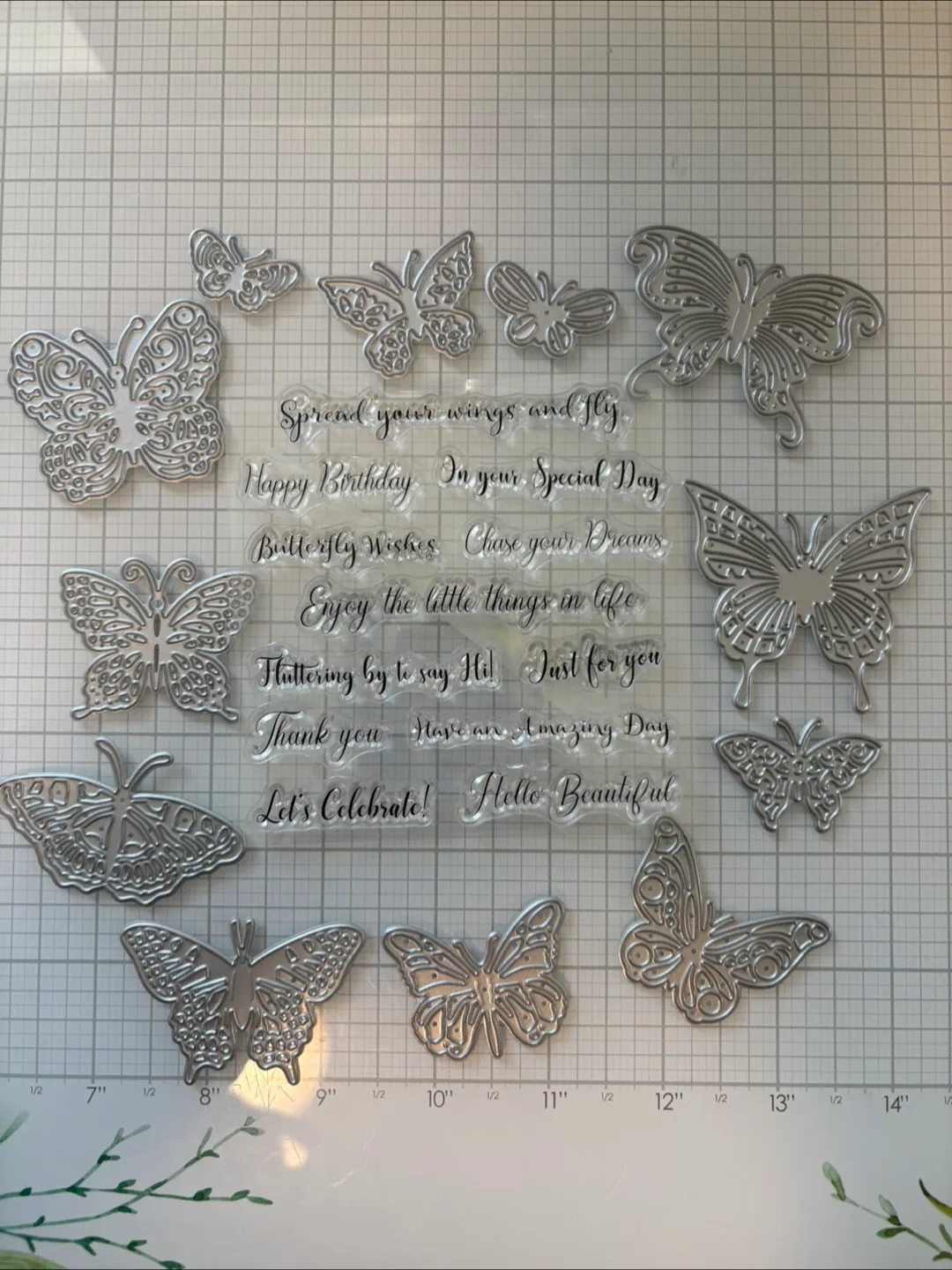 Butterfly Stamp and Die Set thumbnail