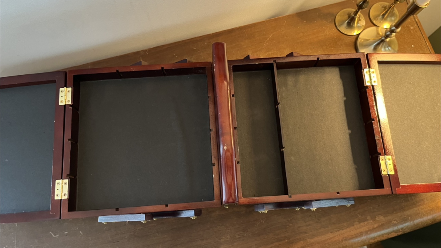 Vintage Wooden Sewing Box - photo 4