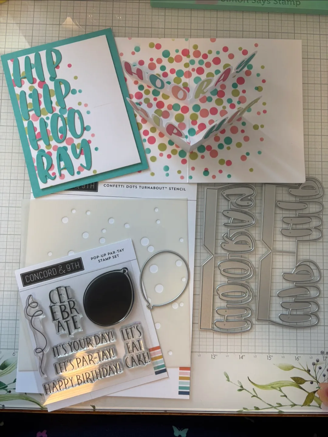 Concord & 9th Pop-Up Par-Tay Stamp Set thumbnail