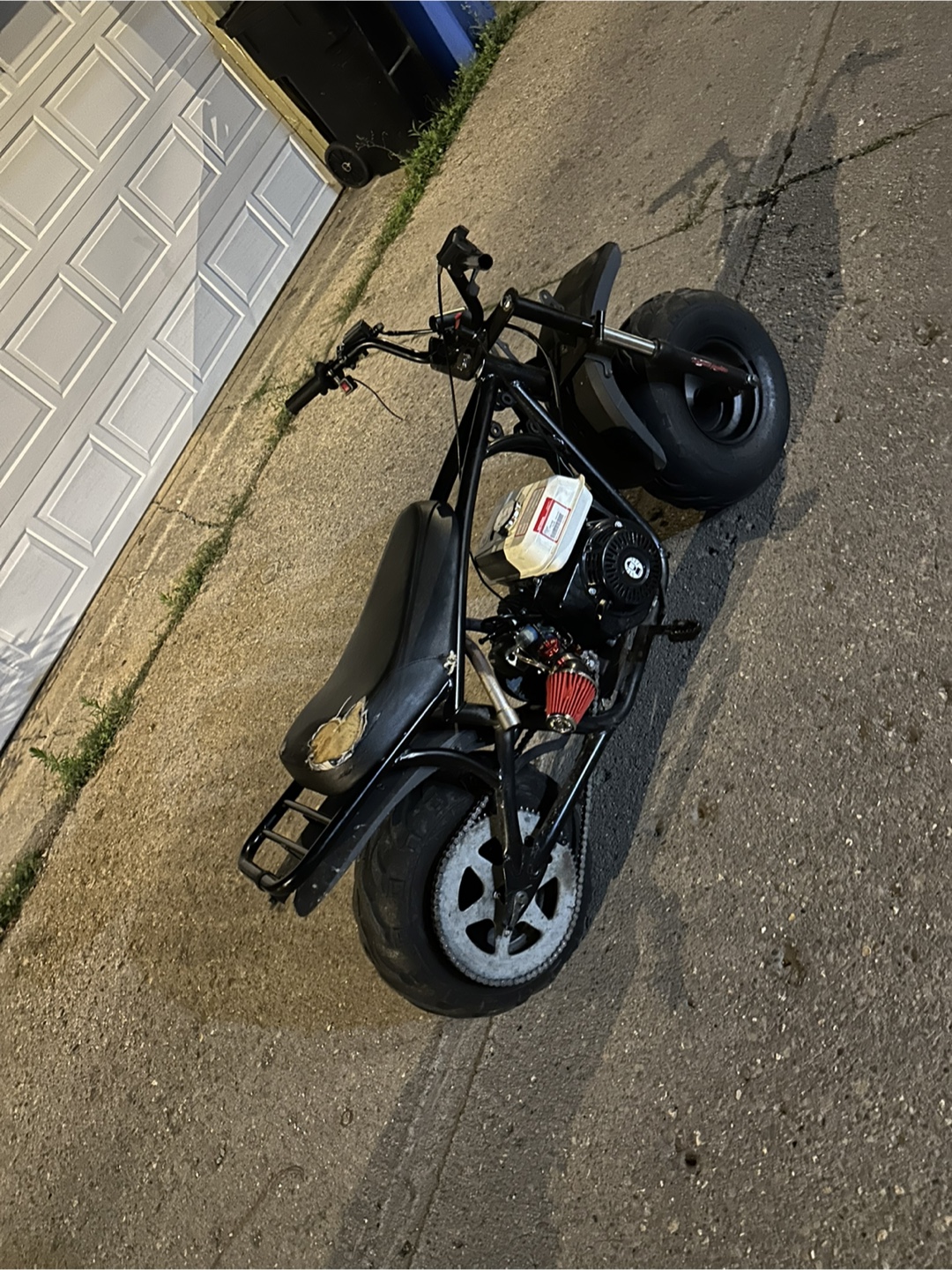 Black Mini Bike