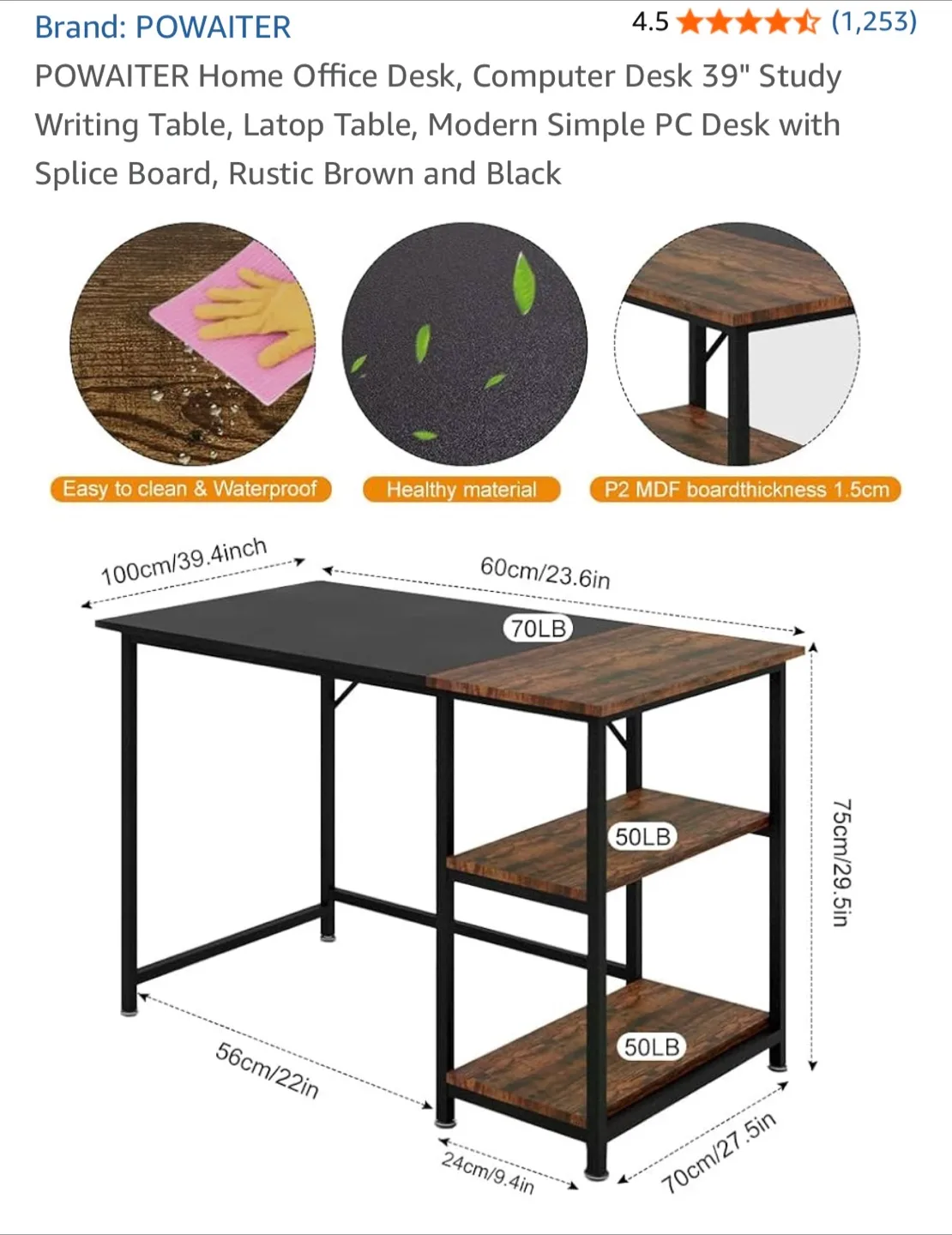 TWO Office desks & chairs sets (Used) image indicator(7)