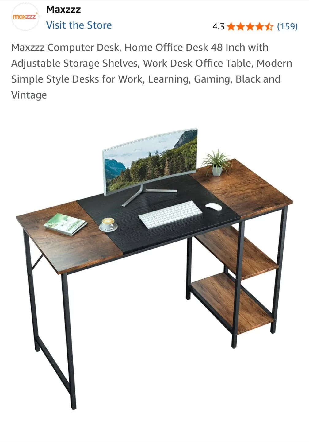 TWO Office desk & chair sets (Used) thumbnail