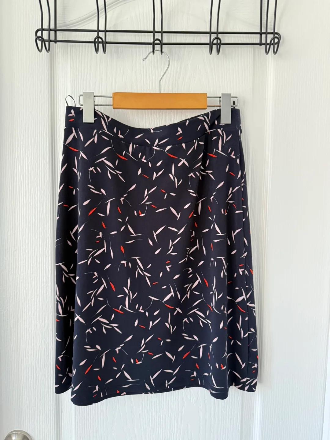 Philosophy Navy Skirt with Pink Patterns thumbnail