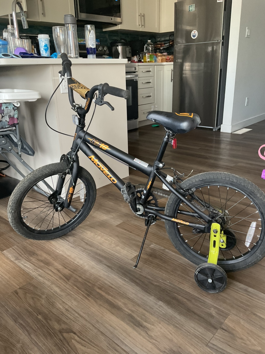Movelo 16" Kids Bike - Black