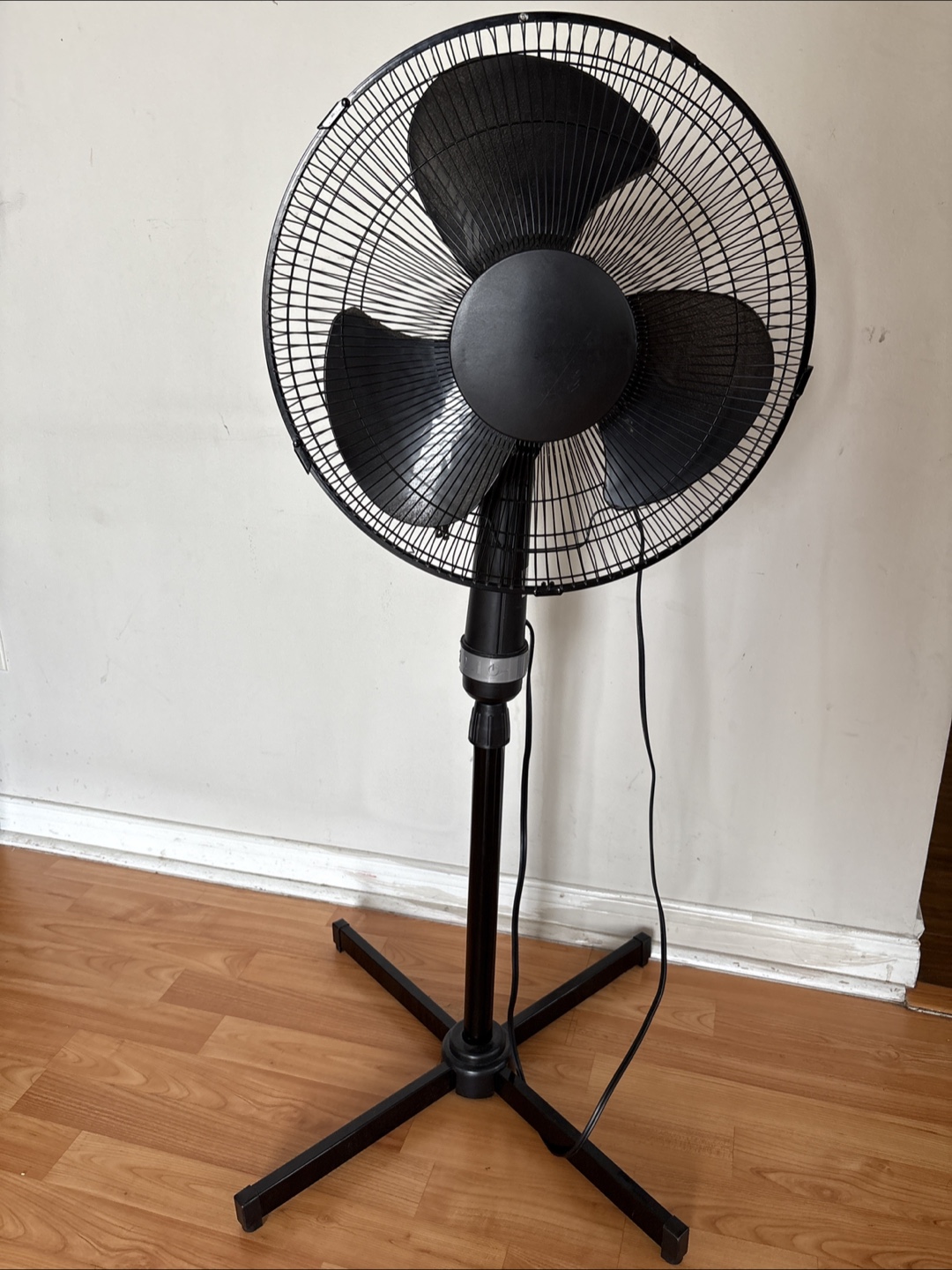 Black Stand Fan