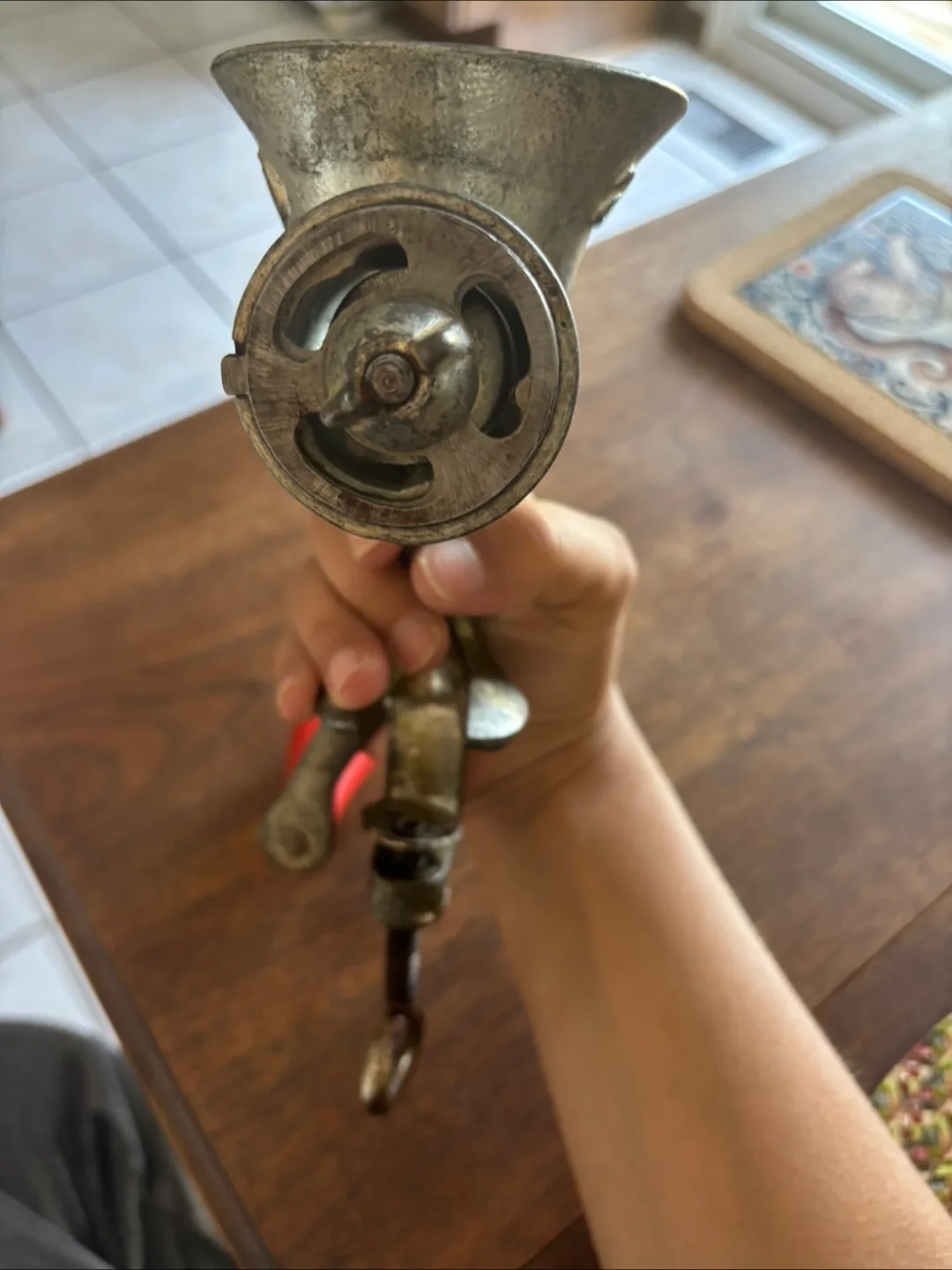 Vintage 1950s meat grinder image indicator(2)