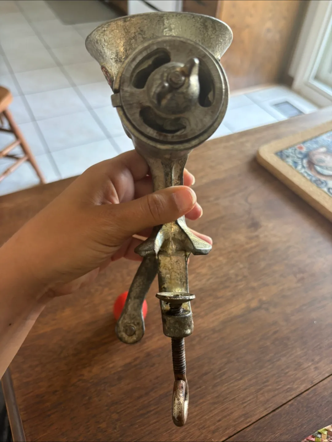 Vintage 1950s meat grinder image indicator(5)