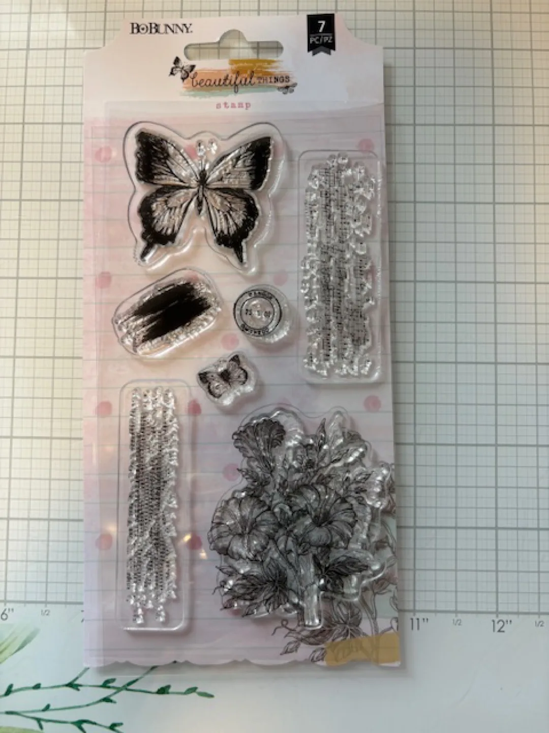 BoBunny Beautiful Things Stamp Set - New thumbnail