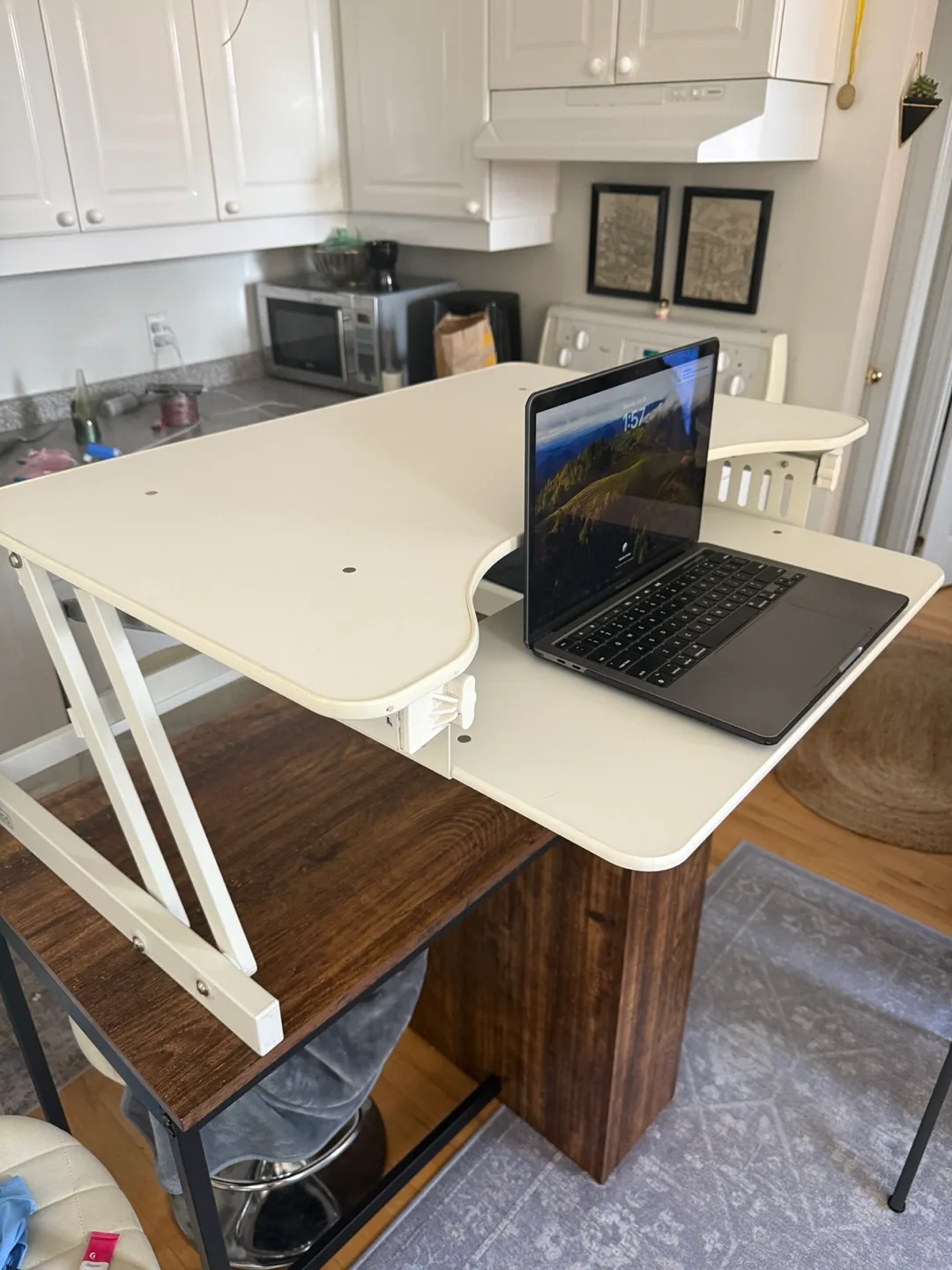 Brand new sit to stand desk adjuster $100 image indicator(4)