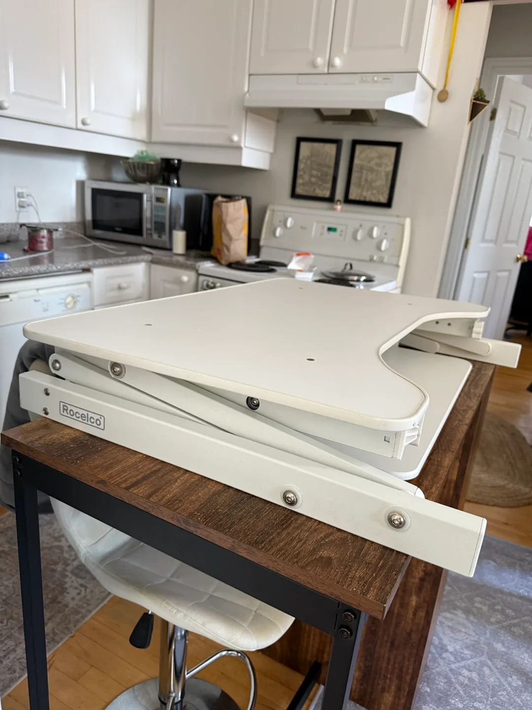 Brand new sit to stand desk adjuster $100 image indicator(2)