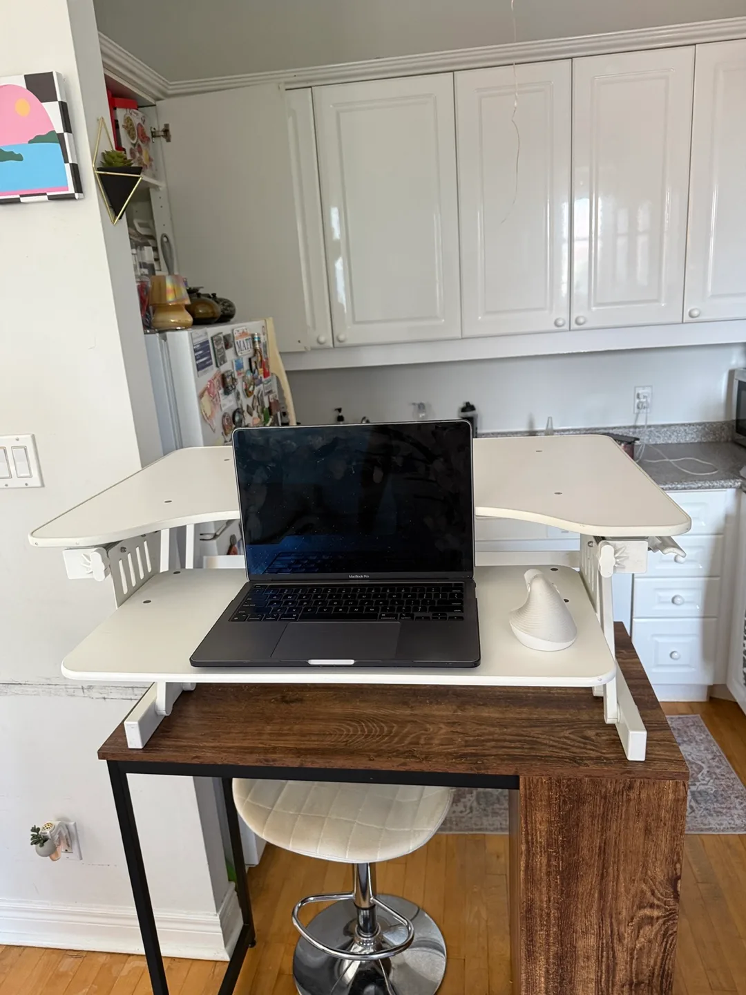 Brand new sit to stand desk adjuster $100 thumbnail
