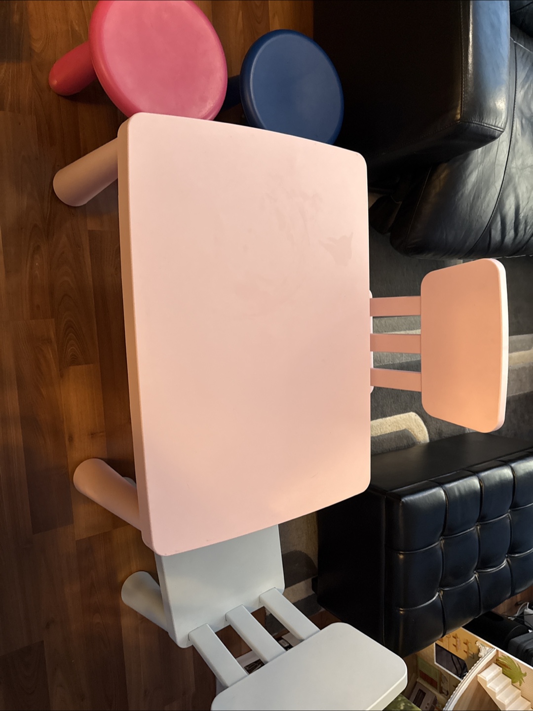 Ikea Lätt Children's Table with 2 Stools - photo 2
