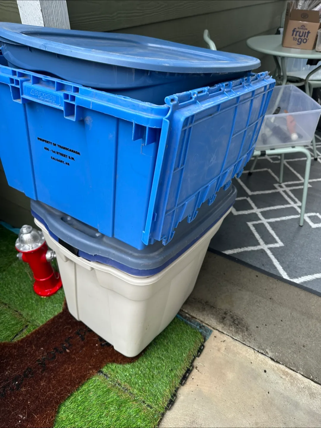 Plastic tubs - 4 thumbnail