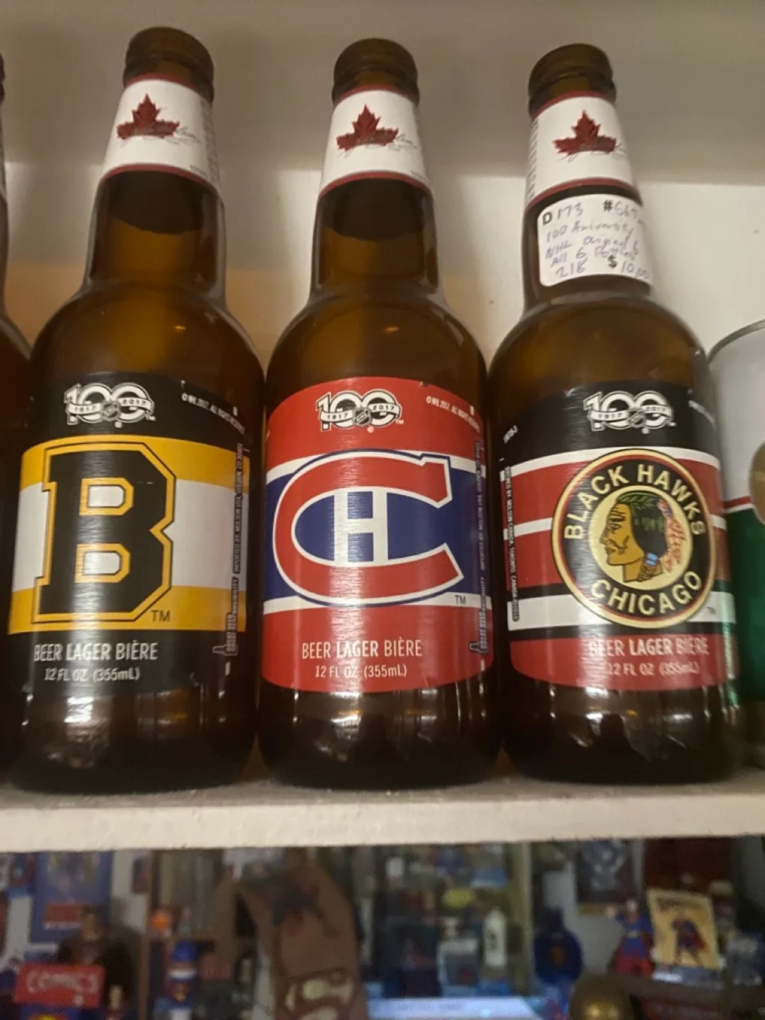 NHL Beer Lager Bière - Toronto Maple Leafs image indicator(2)