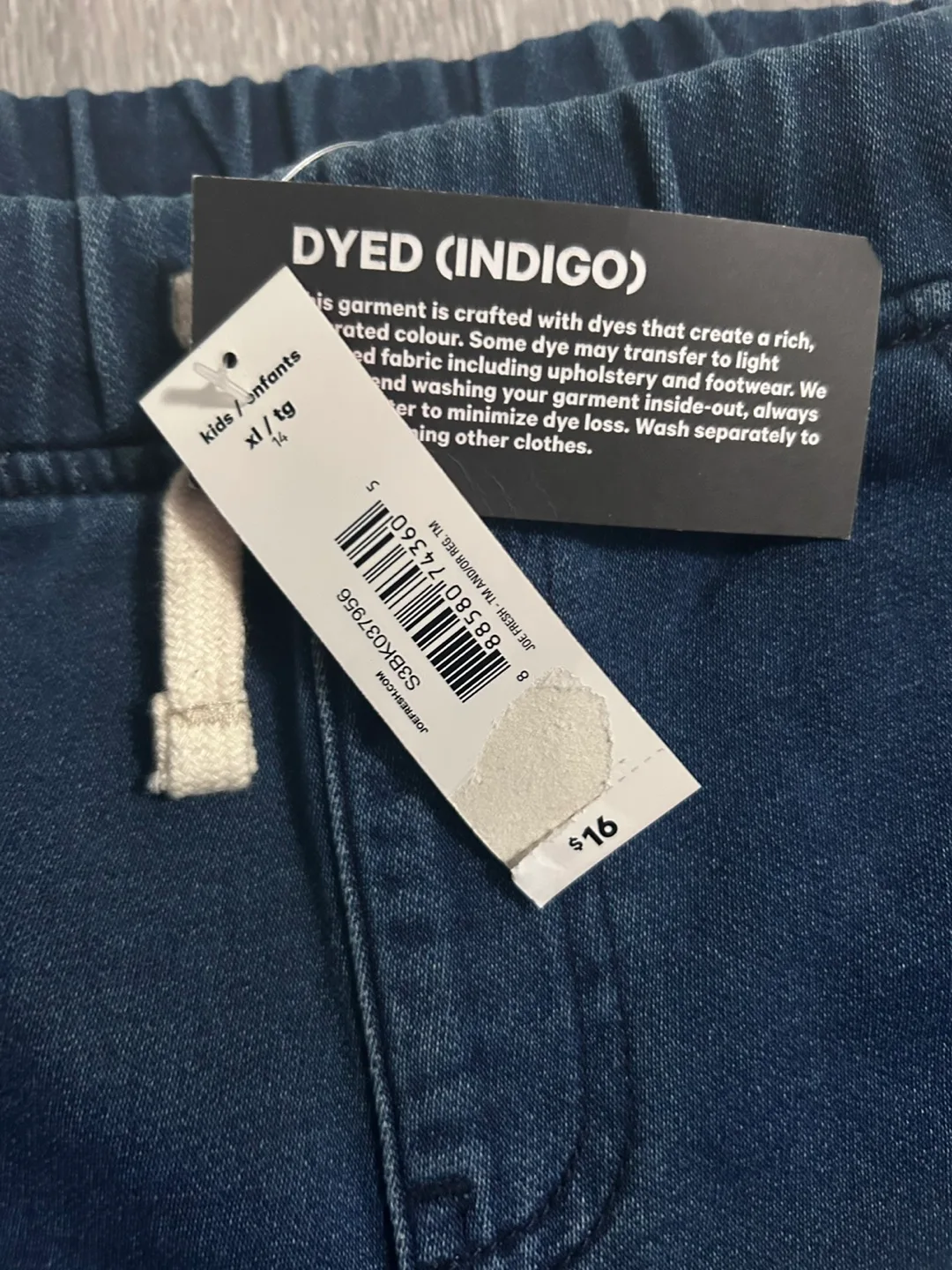 Joe Fresh Kids Denim Shorts - XL (14) image indicator(3)