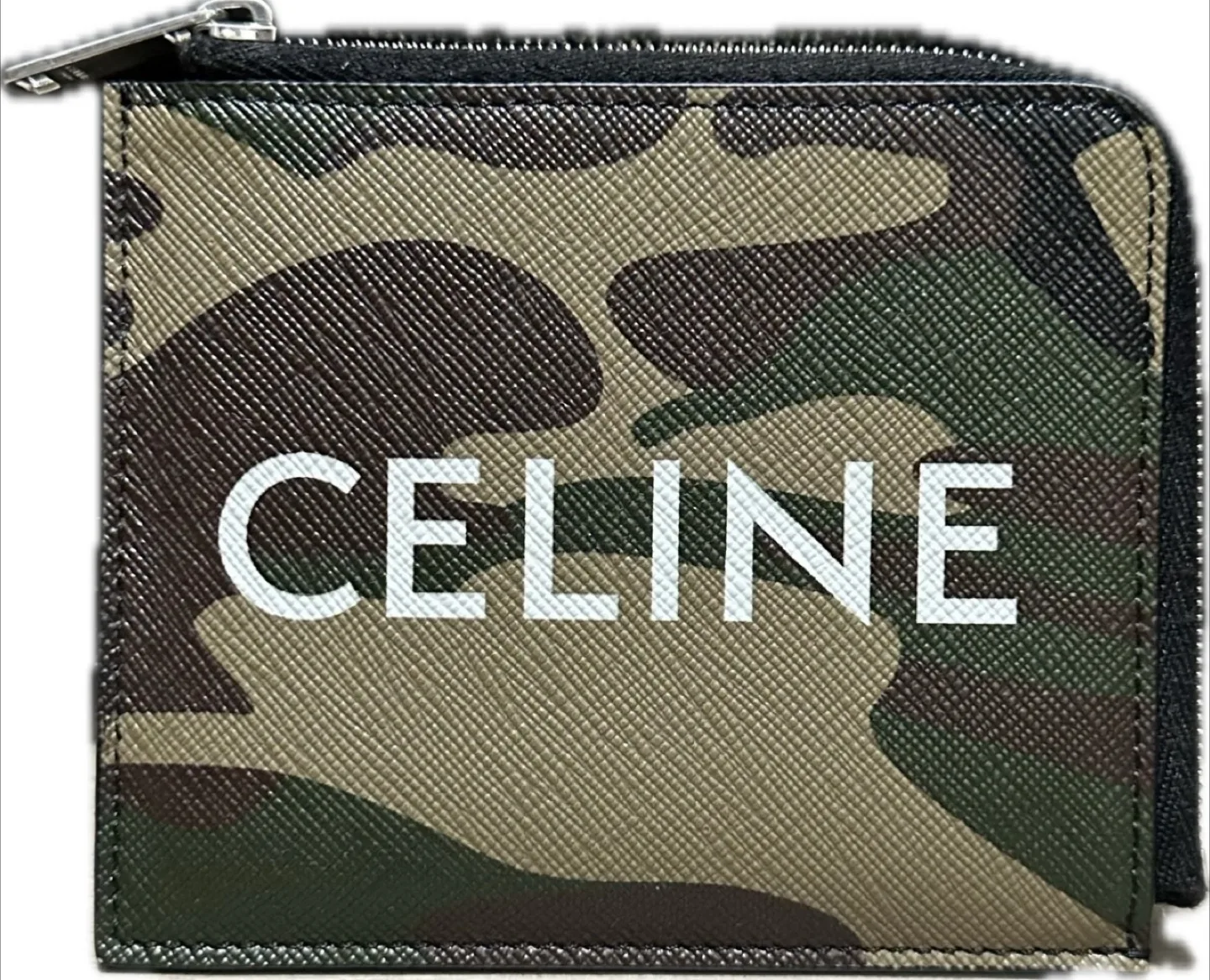 Authentic Celine Camo Zippy Wallet | Unisex thumbnail