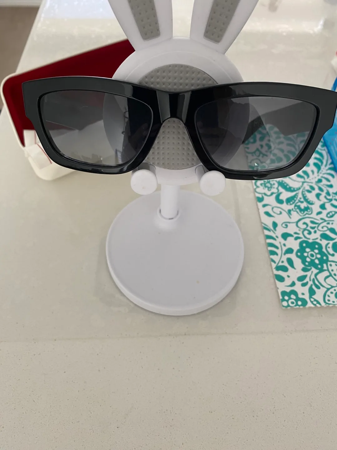 Alexander McQueen Black Sunglasses thumbnail