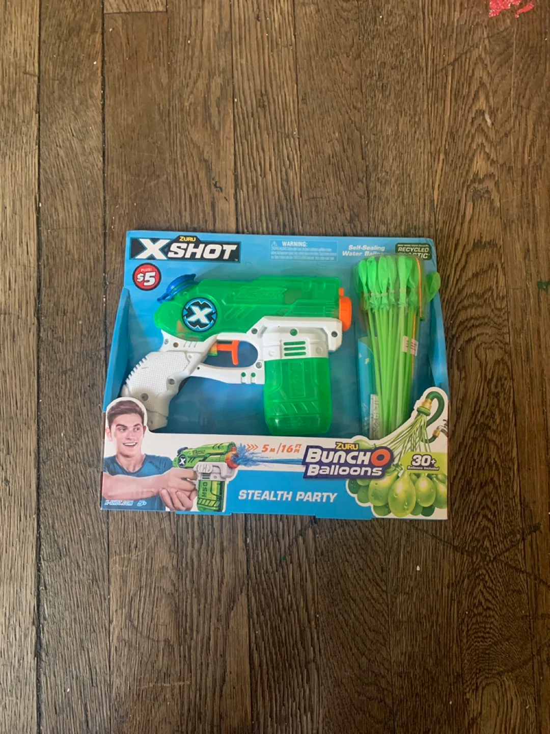 Zuru Xshot Water Gun With Bunch O Balloons thumbnail