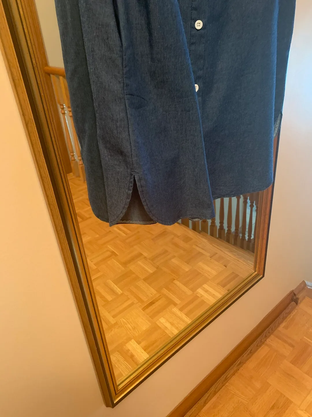 Cameo Denim Shirt Dress - Size Medium image indicator(2)