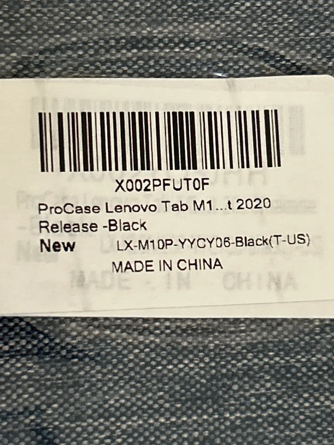 New ProCase Lenovo Tab M1t 2020 Case - Black image indicator(5)