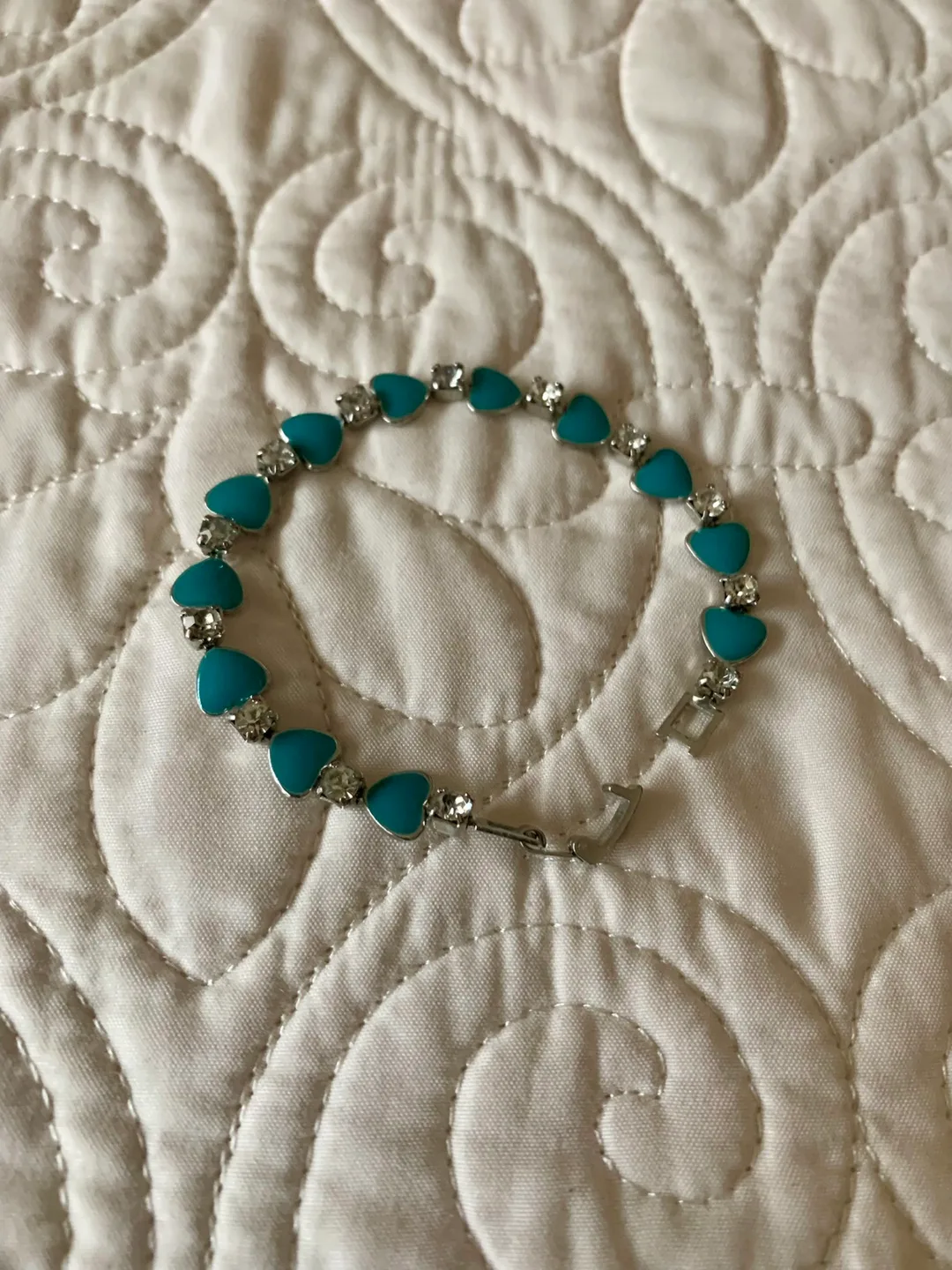 Turquoise Heart Bracelet