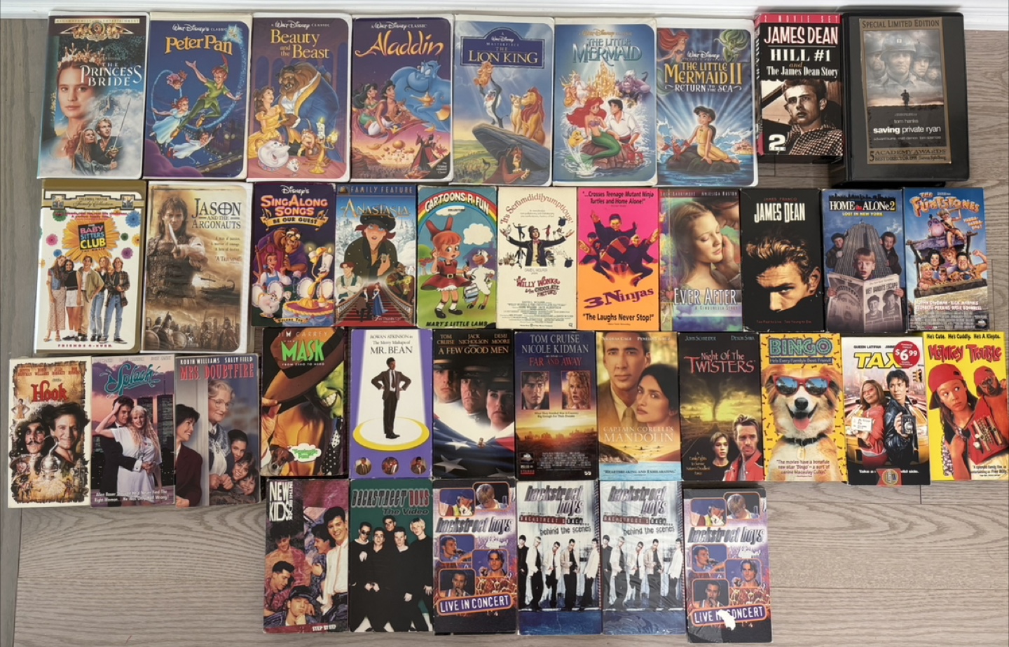 Disney, MGM & more VHS movies bundle