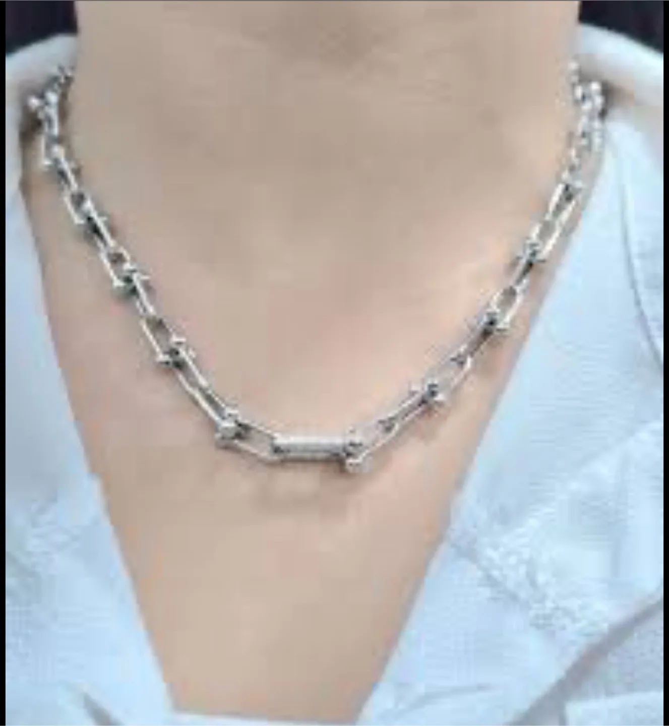 Tiffany & Co. Lock Link Necklace thumbnail