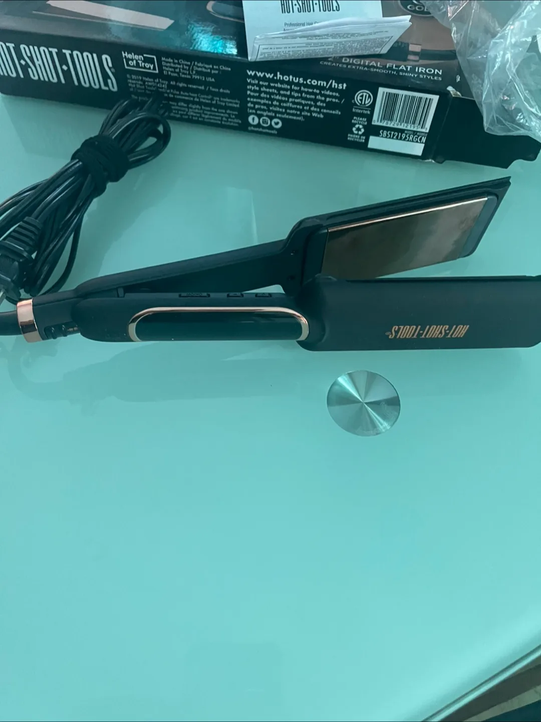 New HOT-SHOT-TOOLS 2" Digital Flat Iron image indicator(3)