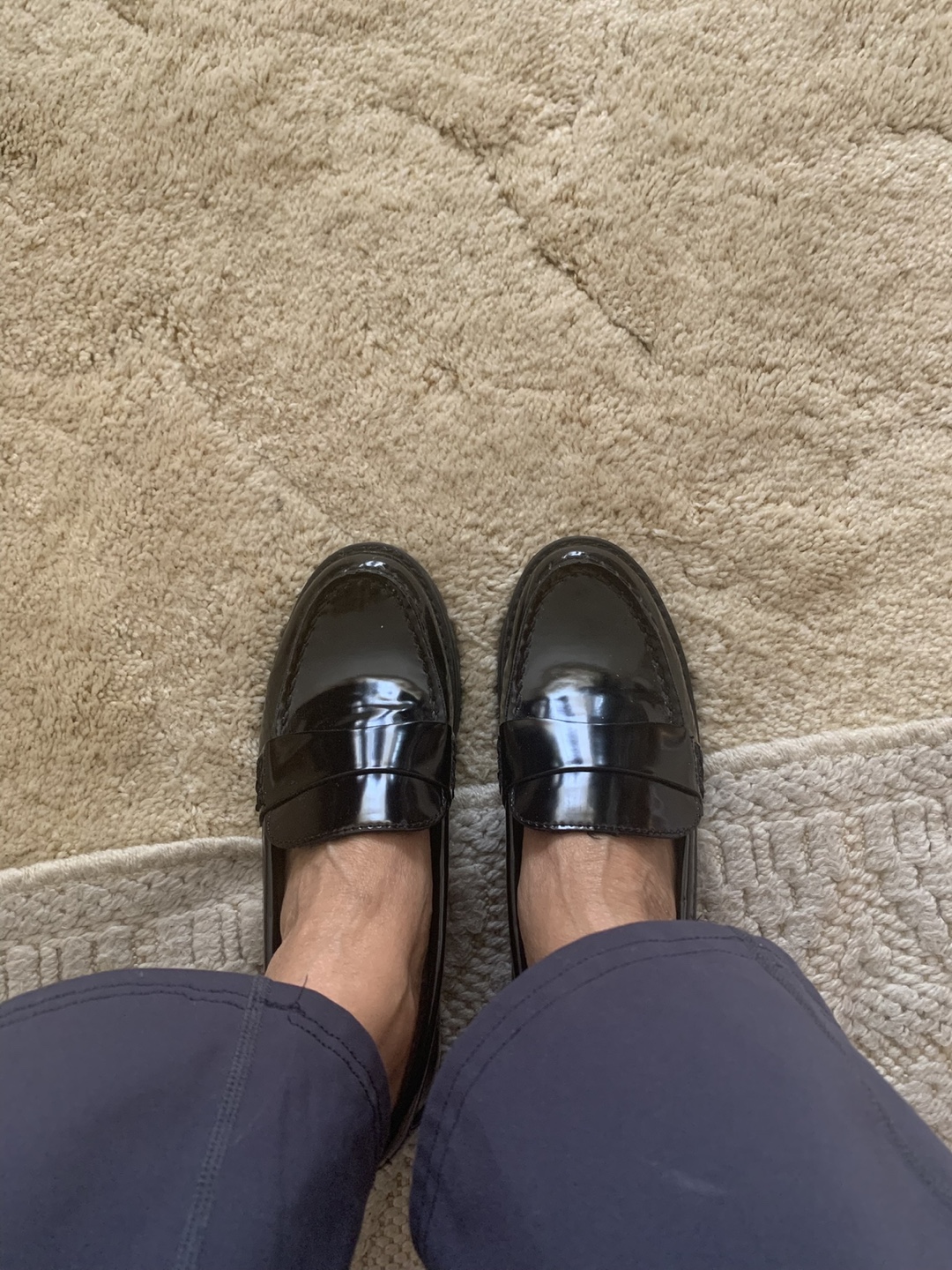 Old Navy Black Loafers - Size 8