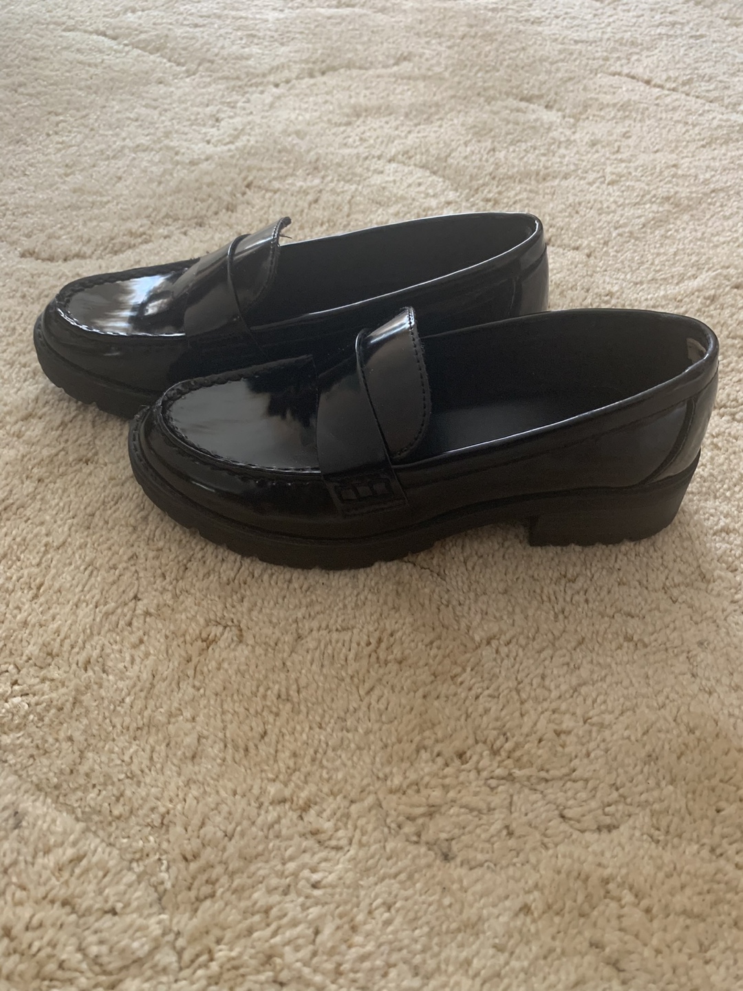 Old Navy Black Loafers - Size 8 - photo 3
