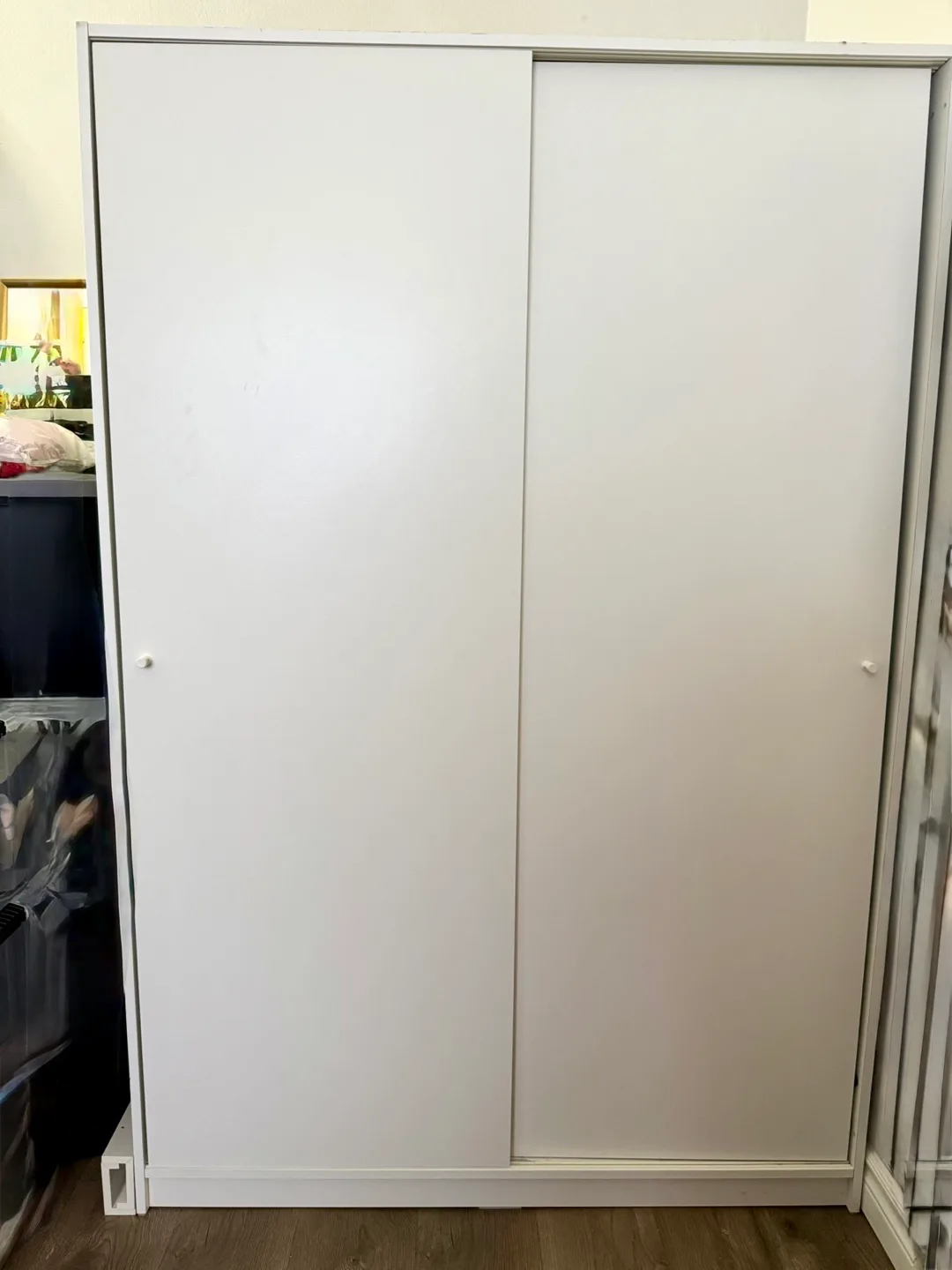 White Wardrobe with Sliding Doors image indicator(2)