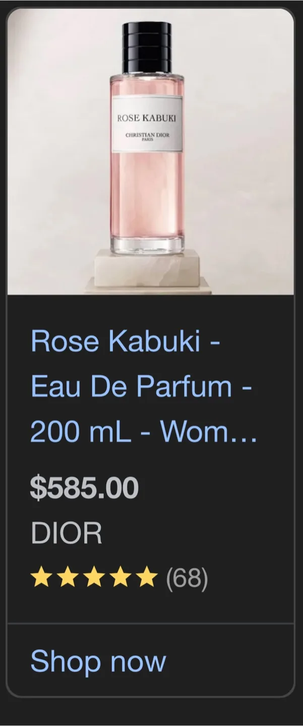 Dior Rose Kabuki Eau de Parfum 250ml image indicator(4)