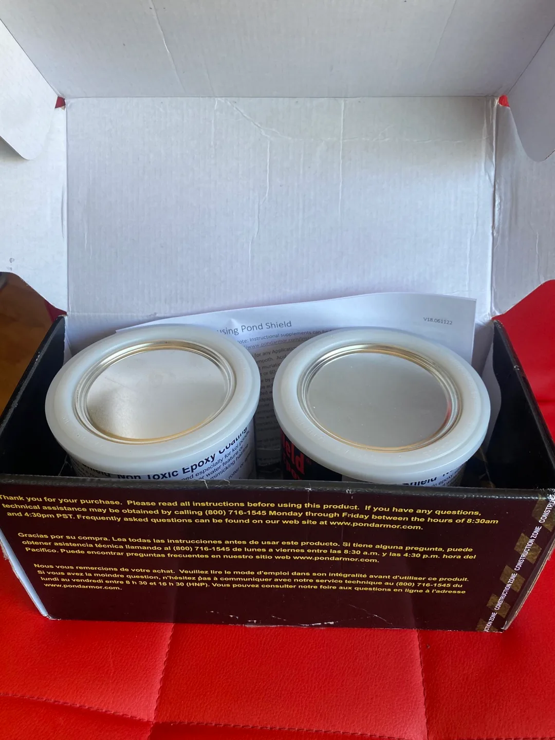 Pond Shield Epoxy 1.5 QtGray image indicator(3)