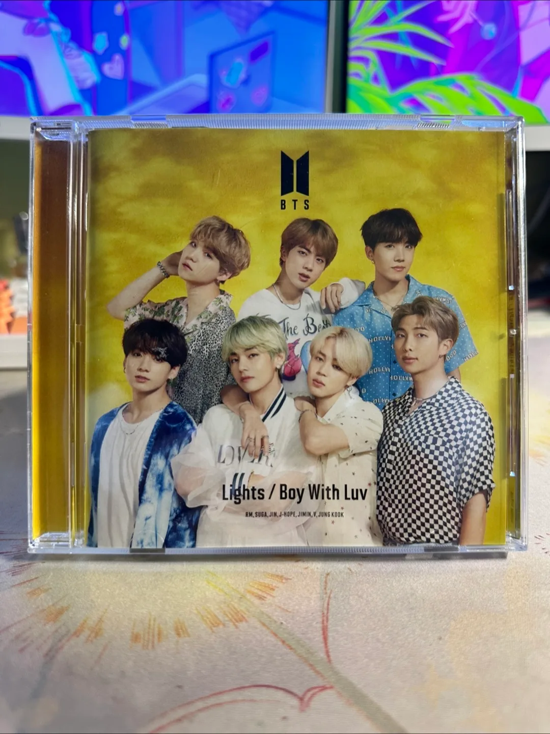BTS Lights/Boy With Luv CD thumbnail