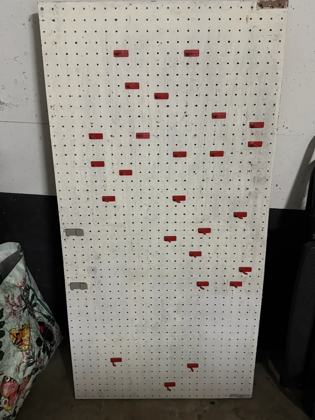 Pegboard with Red Pegs thumbnail