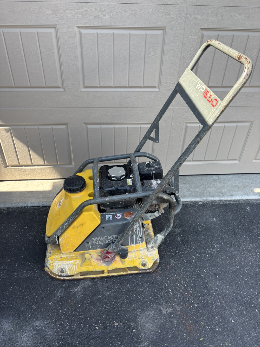 Wacker Neuson WP1550 Vibratory Plate Compactor - photo 2