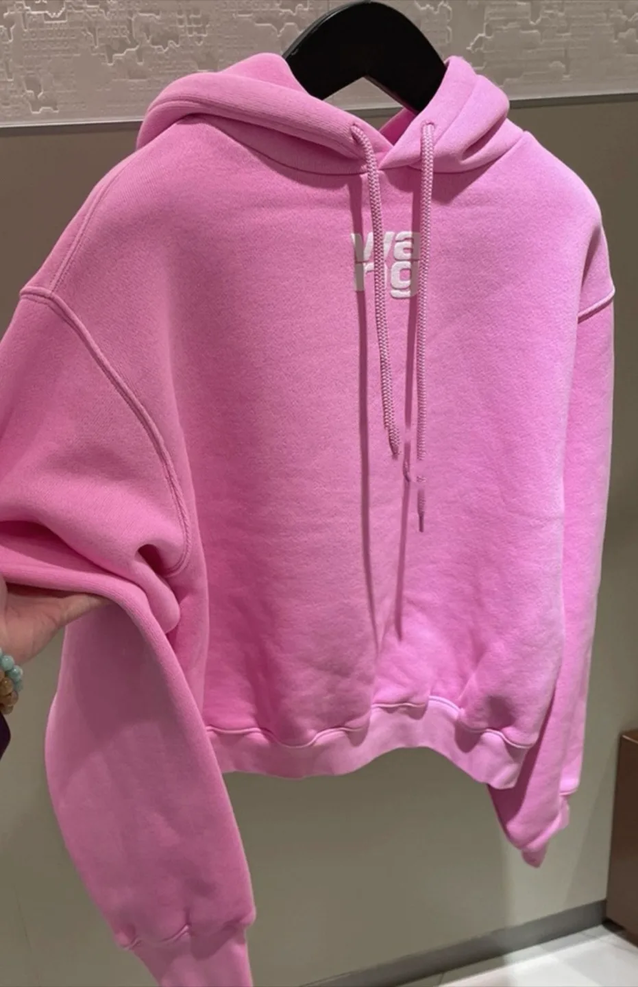 Alexander Wang Pink Hoodie thumbnail