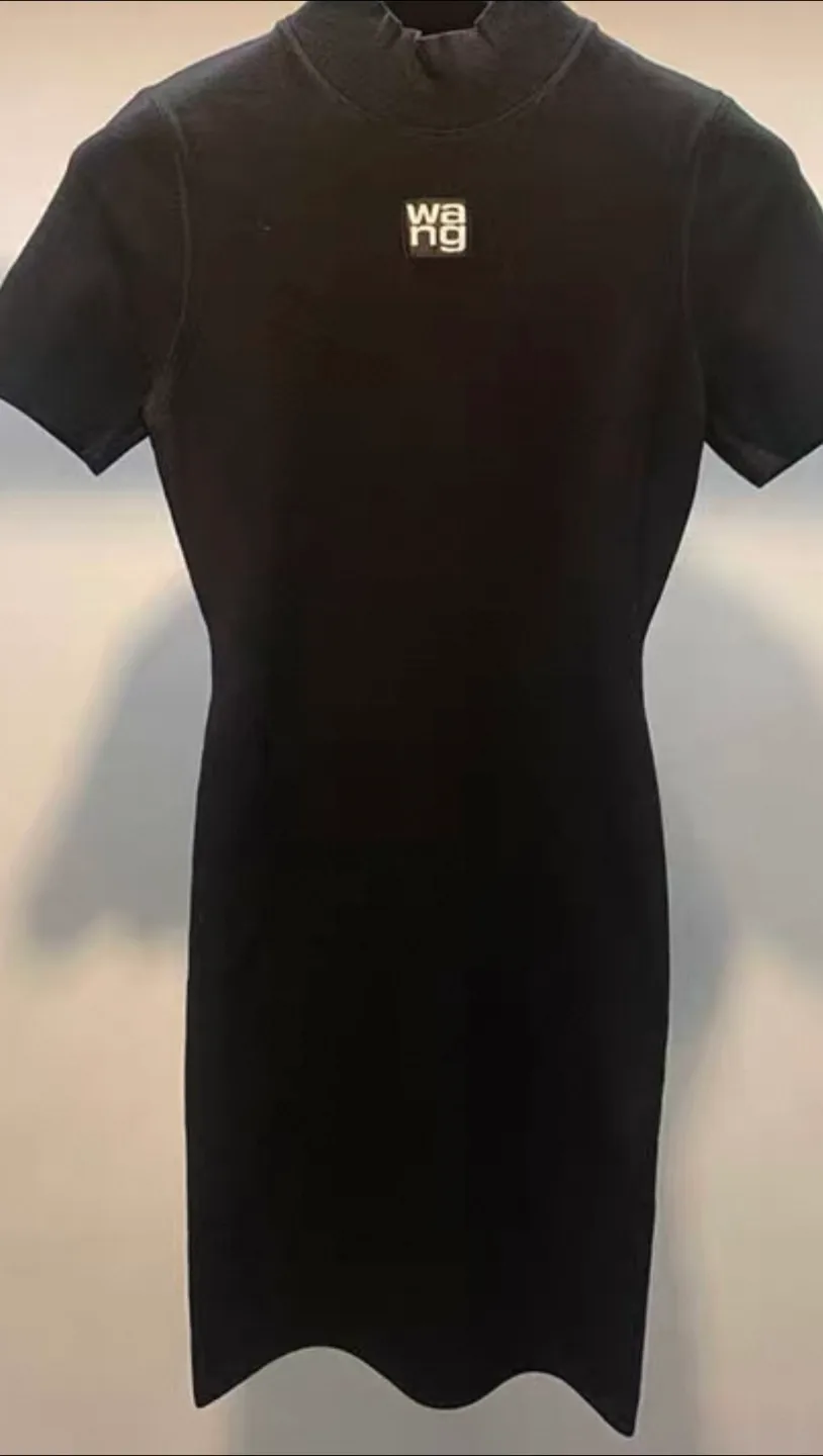 Alexander Wang Black sweater Dress thumbnail