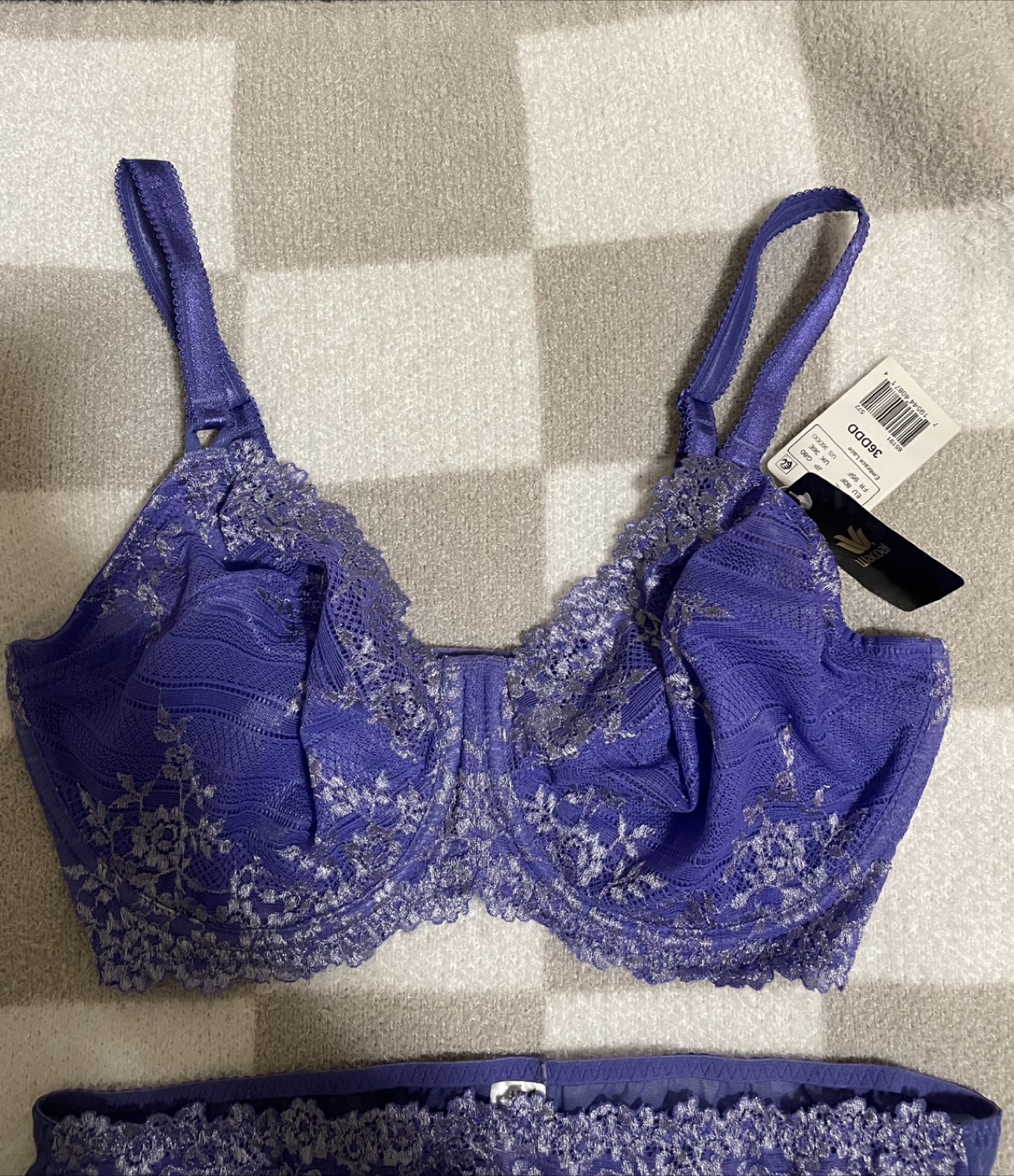 Wacoal Bra & Panty Set, Size 38DDD - photo 2