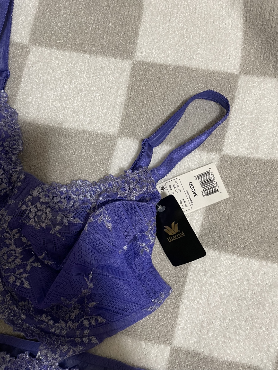 Wacoal Bra & Panty Set, Size 38DDD - photo 3
