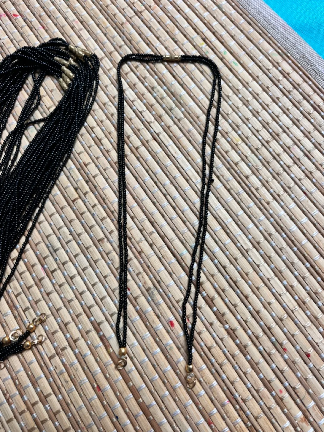 Black Beaded Necklace thumbnail