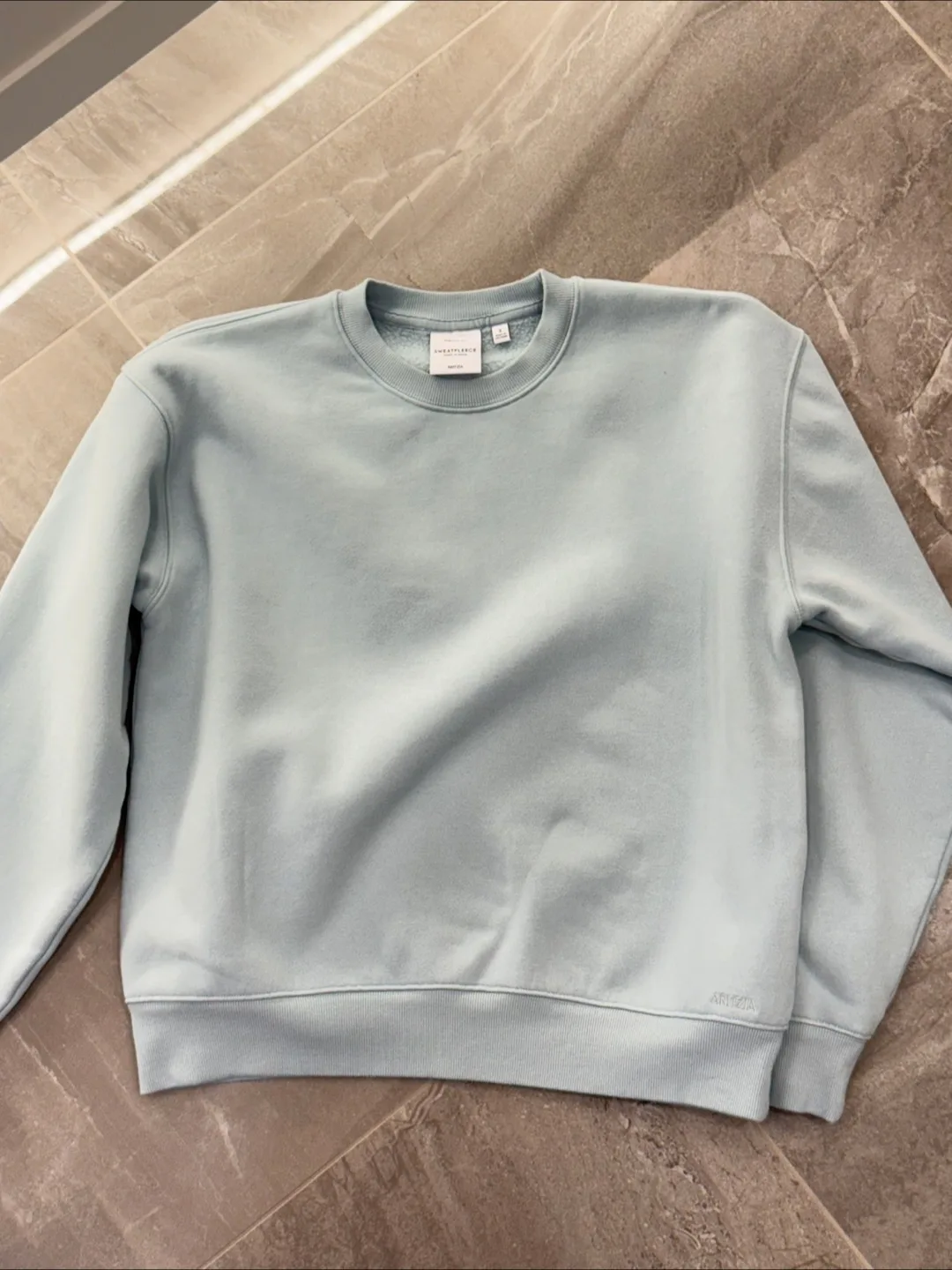 Aritzia Sweatfleece Cozy Fleece Sweatshirt - Size S thumbnail