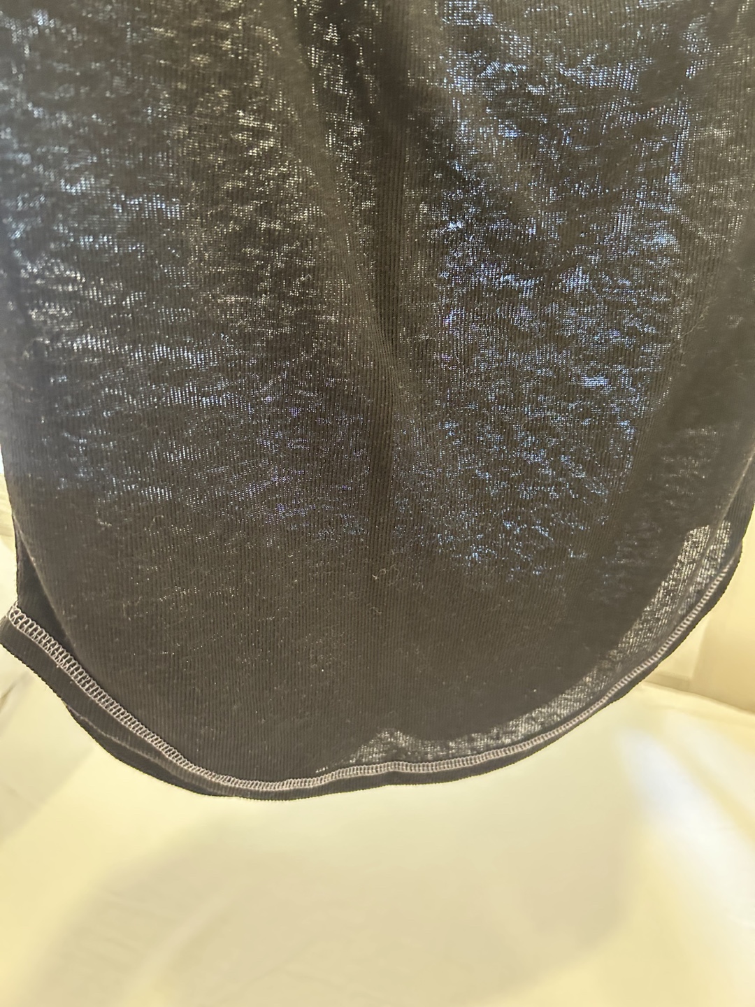 Coen Black Ribbed Tunic Top - photo 3